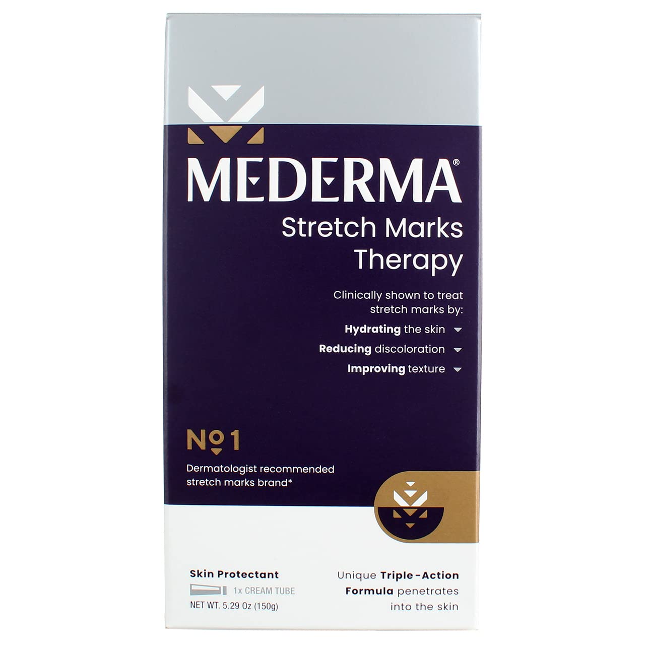 Mederma Stretch Marks Therapy Cream 150 g ( Pack of 3)