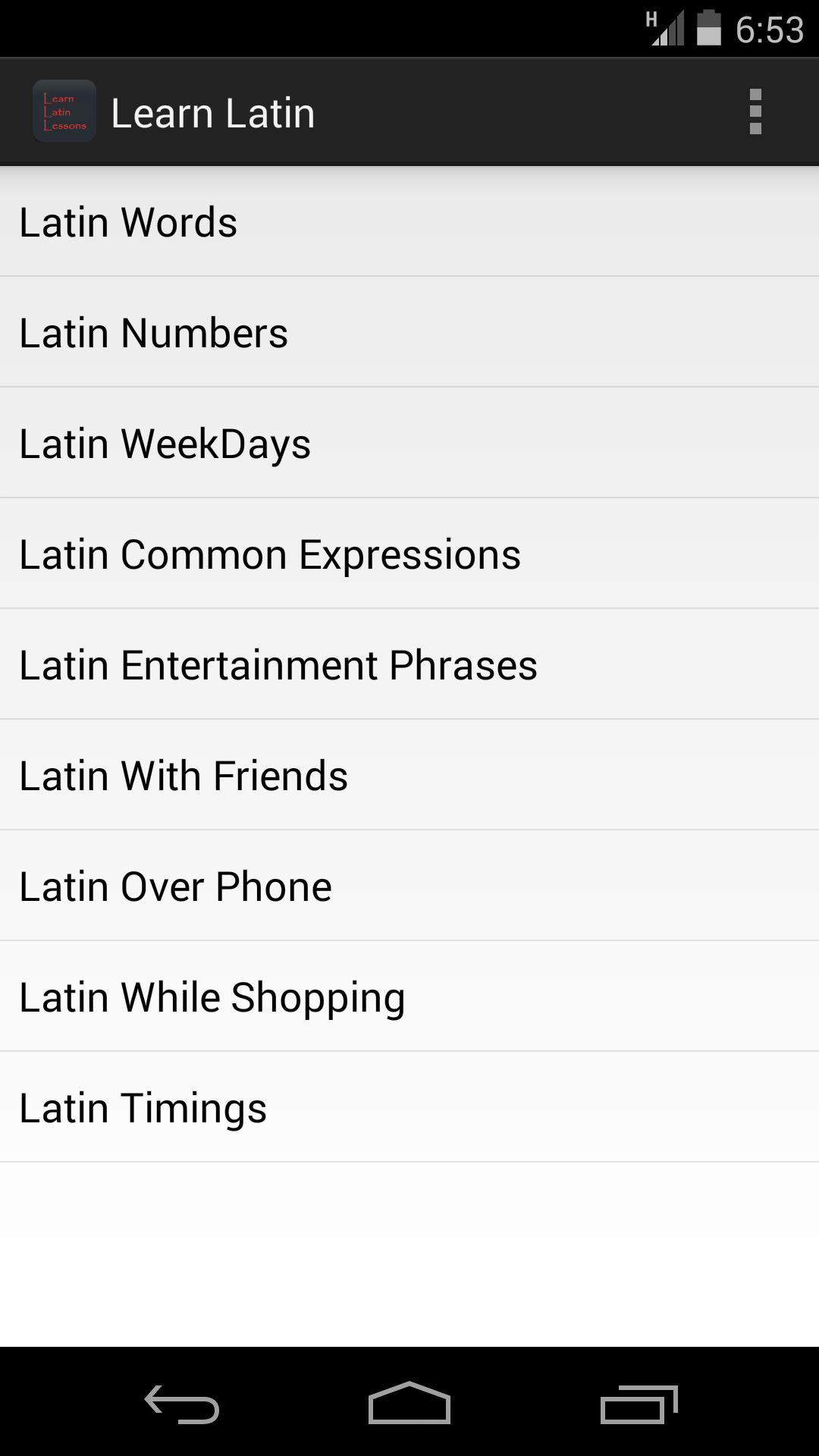Learn Latin Made Easy Apps & Games