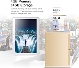 Padgene 10.1" Android 12 Tablet 4GB RAM 64GB ROM Octa-core 4G LTE WiFi FHD view 5