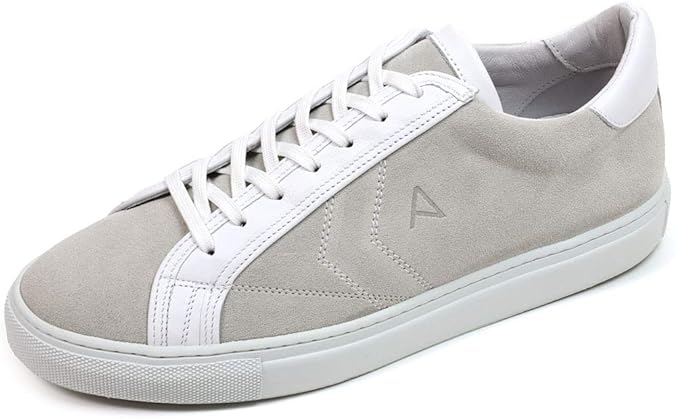 クリアランスセール Amb レースアップスニーカー ホワイトスエード Amb 98n Suede 2 Archy White Sole White 人気定番 Primedical In
