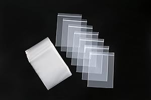 RKZCT 200Pcs Small Plastic Bags 3 x 4 Inches | Small Ziplock Bags | Mini Ziplock Bags | Tiny Ziplock Bags | Small Jewelry Bags | Small Zip bags | Plastic Bags for Jewelry