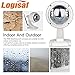 Logisaf 2.0 MegaPixel 1080P Pan/Tilt/Zoom PTZ Wireless WiFi IP Camera Network Outdoor Waterproof Dome Security Surveillance 16G Micro SD Card Built-in, 1920x1080 Resolution