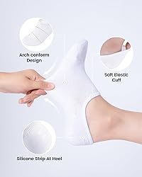 IDEGG No Show Socks Women & Men Low Cut Ankle Short