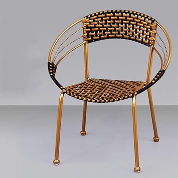 Lzpq Gartenmobel Geflochtene Pe Korbstuhle Stapelbare Moderne Bequeme Gartenstuhle Mit Ruckenlehnen Im Rasenpool Amazon De Kuche Haushalt