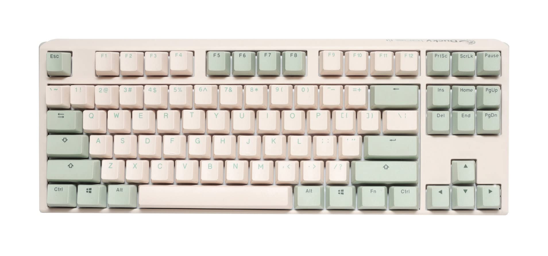 Ducky One 3 TKL Matcha Hotswap Double Shot PBT Quack Mechanical Keyboard (Cherry MX Red)