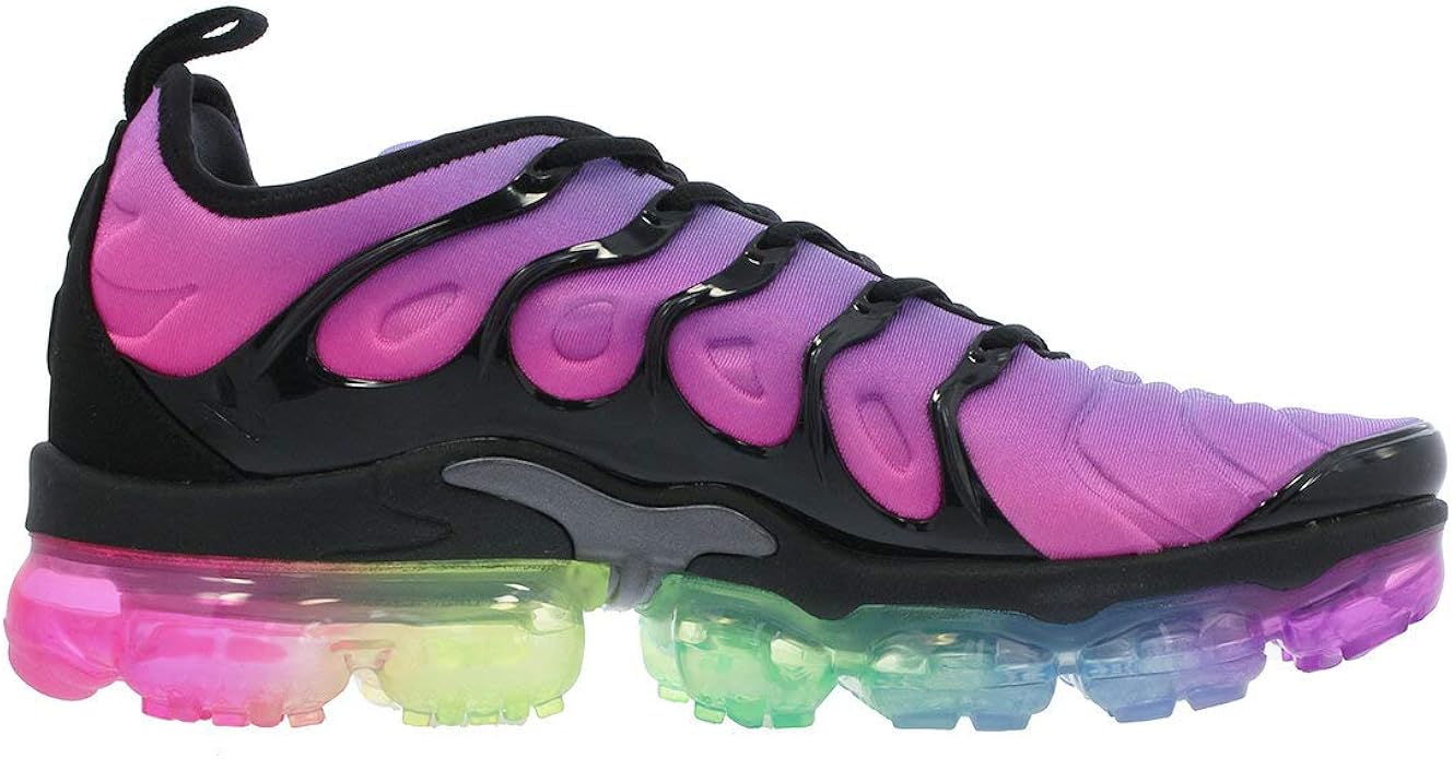 nike vapormax plus purple and black