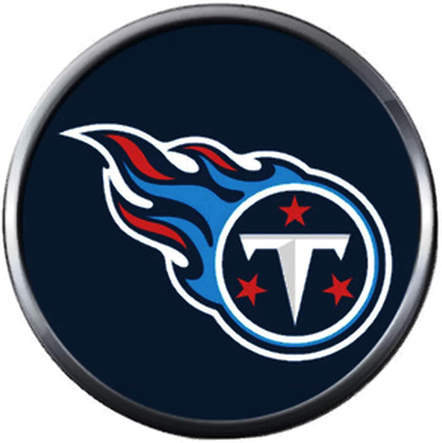 Amazon Com Nfl Tennessee Titans Logo On Blue Sports Fan Football