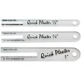 Home Sewing Depot Quick Pleater - Mini Set of 3 Include 1/2", 3/4", 1" Pleater