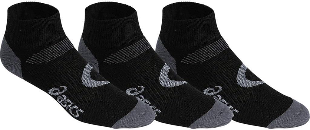 ASICS Intensity Quarter Socks (3-Pack) : Clothing