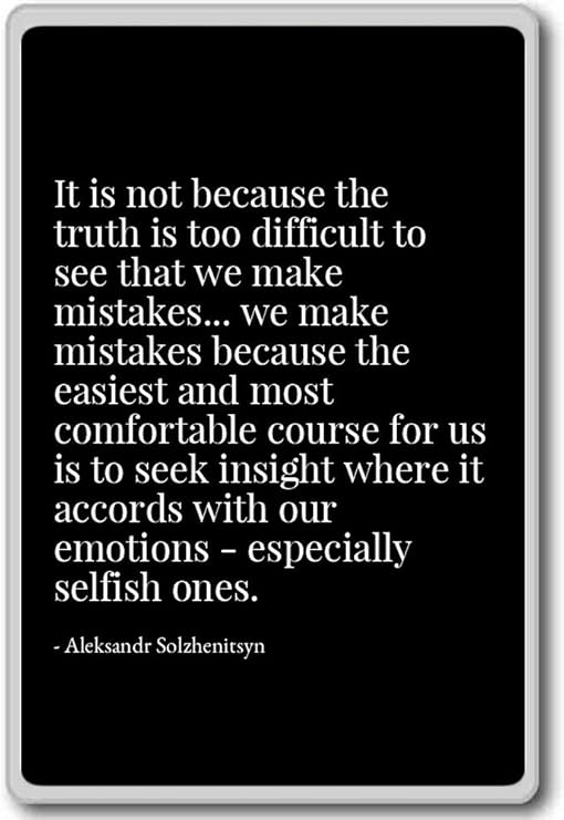 Amazon Com It Is Not Because The Truth Is Too D Aleksandr