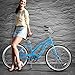 Murtisol Cruiser Bike 26” Beach Bike Cruiser Bicycle City Bike Women’s Bike Road Bike w/Single Speed,Steel Frame,Adjustable Seat,Pedal-Backwards Brake, Bluethumb 2