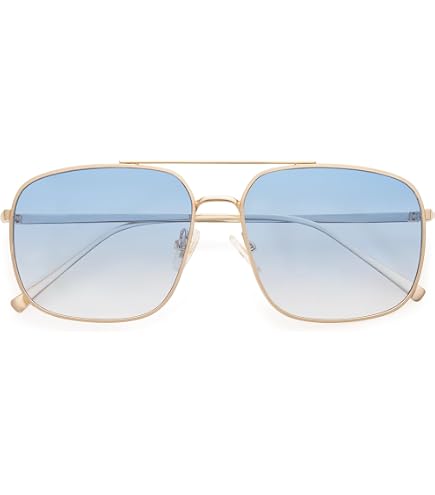 Amazon.com: The Fresh Classic Aviator Style Clear Lens  display picture 2