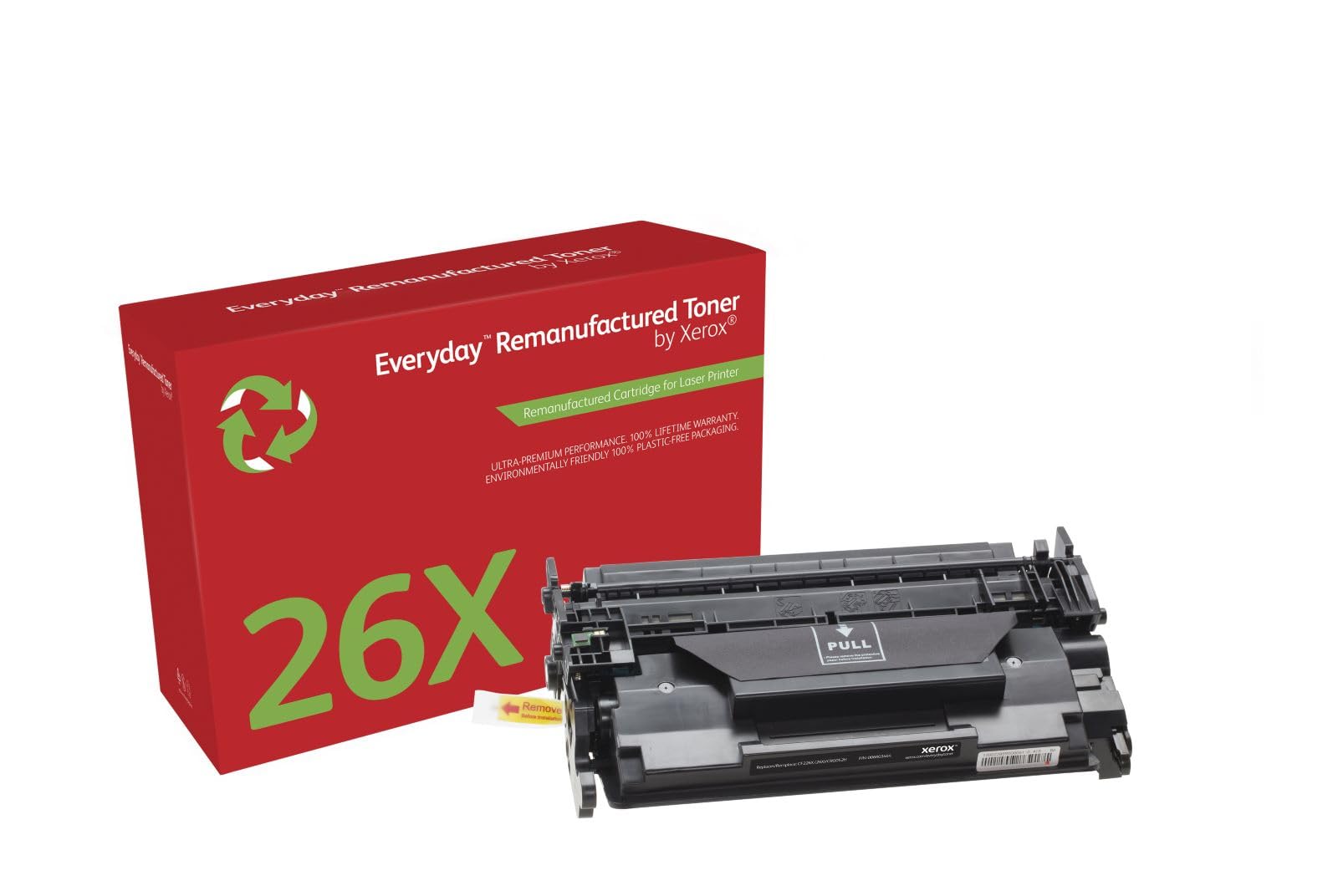 Everyday by Xerox Compatible HP 26X CF226X Black Toner, High Capacity, Remanufactured