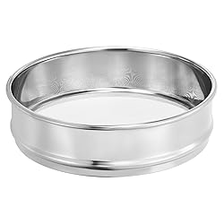 PATIKIL 40 Mesh Lab Sieve, 8" Diameter Test Sieve