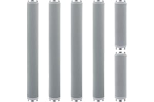 ZAWAGIIK 6Pcs Refrigerator Door Handle Cover Washable Kitchen Appliance Decor Handles Fridge Oven Microwave Dishwasher Antiskid Protector, Keep Off Fingerprints Food Stains (Gray)