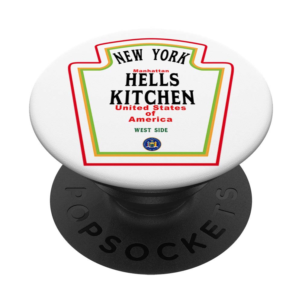 NEW YORK CITY USA United Hells Kitchen NYC souvenir PopSockets Swappable PopGrip