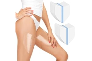 Thigh Inner Anti Chafing Stickers, 20 Pcs Ultra-Thin Invisible Thigh Chafing Prevention Pads, Disposable Self-Adhesive Body A