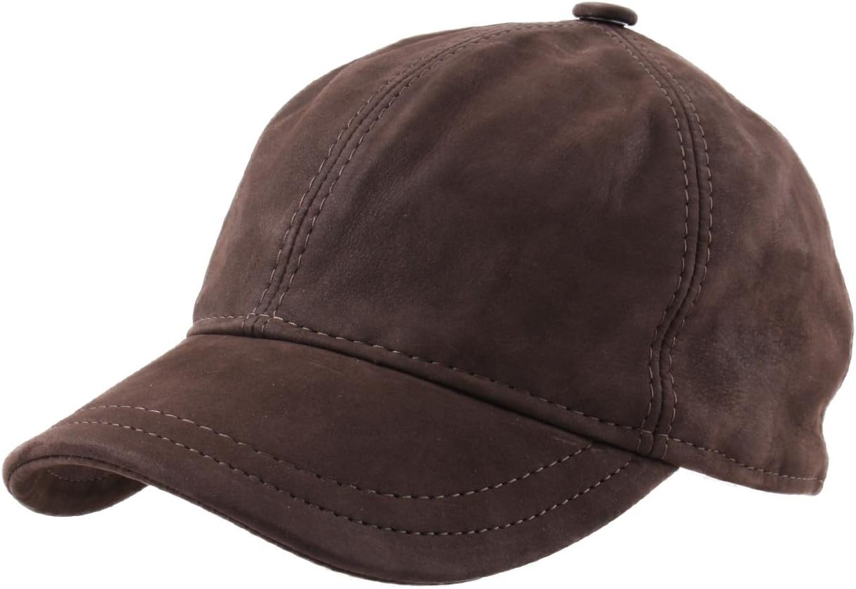 Classic Italy - Baseball Cap Leather Nappa Wax