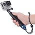 Vicdozia 19'' Waterproof Hand Grip Adjustable Extension Selfie Stick Handheld Monopod for GeekPro/GoPro HD Hero 6 5 4 3+ 3 2 1, AKASO, SJCAM SJ4000 SJ5000 Xiaomi Yi(with Wrist Strap and Screw)