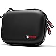 Kitgo Small First Aid Kit Christmas Gift for Doctors, Parents, Travelers, Climbers - Waterproof Compact Mini Emergency Trauma Kit for Home, Travel, Camping, Hiking, Vehicle, Workplace， EVA -Black