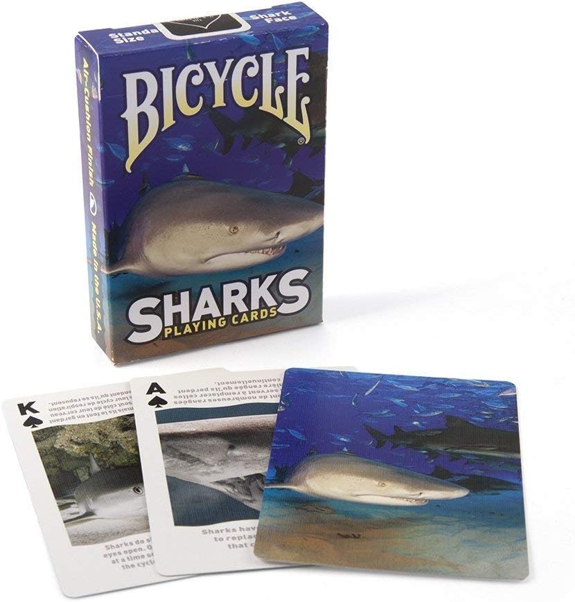 Bicycle Shark Playing Cards 3-Pack