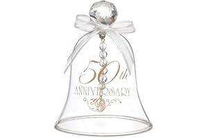 Hortense B. Hewitt Accessories 50th Anniversary Glass Bell