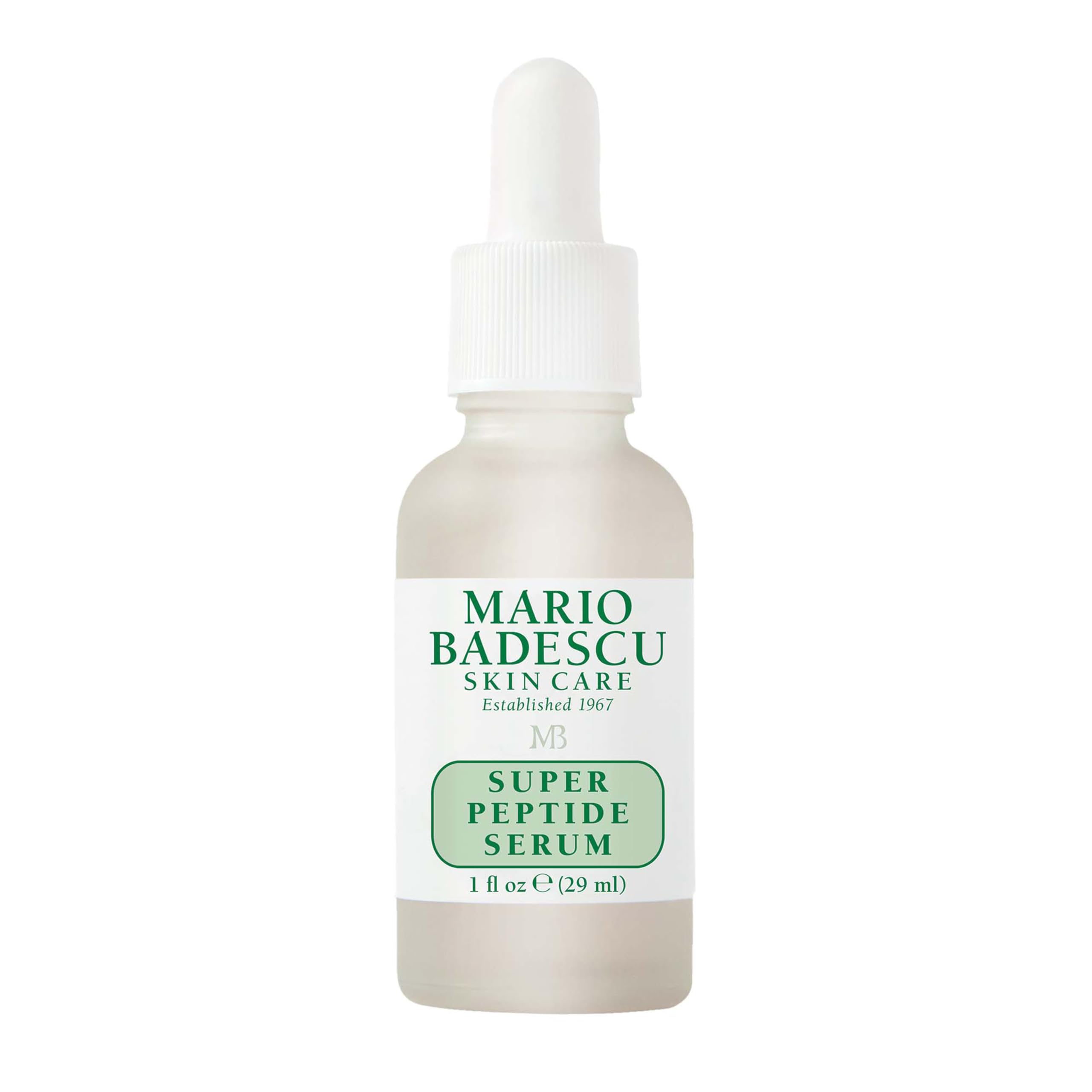Photo 1 of Mario Badescu Super Peptide Serum for Face, Reduces the Look of Fine Lines & Wrinkles, Skincare with Sodium Hyaluronate & Peptides, Hydrating, Anti Aging Facial Serum for All Skin Types, 1 FL OZ
