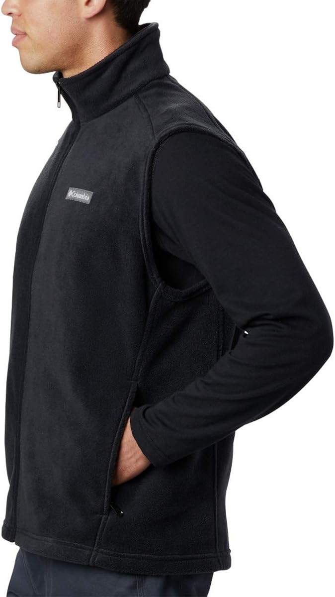 columbia men's steens mountain full zip soft fleece vest
