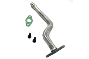 BRGMAX 5.9L Oil Return Drain Line, 5135786AB, 3970875, Turbo Oil Return Pipe Tube fits for Dodge Cummins 5.9L Diesel 2004 2005 2006 2007