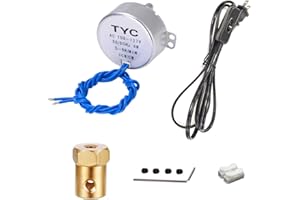 NAIVE BLUE Electric Synchronous Synchron Motor 50/60Hz AC 100~127V 4W CCW/CW for Hand-Made, School Project, Model or Guide Motor