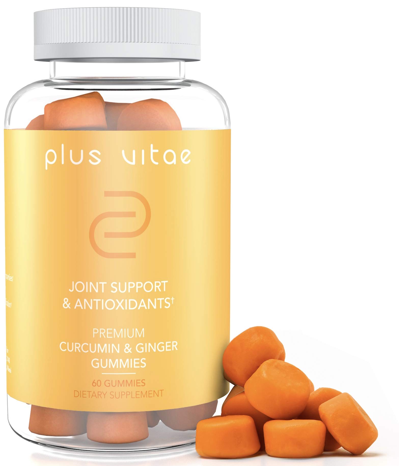 Plus Vitae Turmeric Gummies with Immunity Boost Organic Curcumin