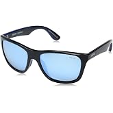 Revo Unisex RE 1001 Otis Square Polarized UV Protection Sunglasses Wayfarer