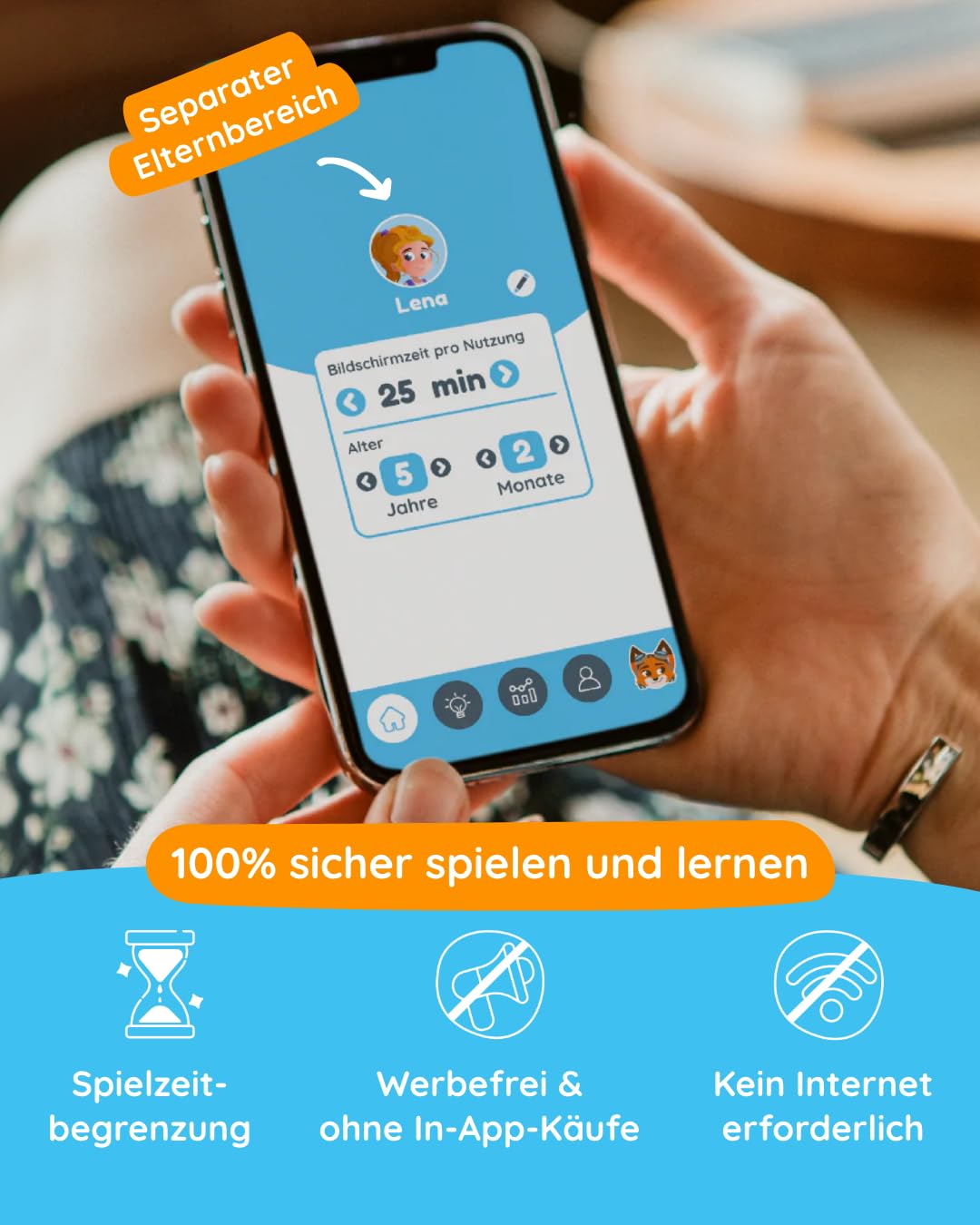 Edurino 3-in-1 Starterset | 3 Lernspiele | ab 4 Jahren | Digitales Lernspiel mit Mika Erstes Lesen & Schreiben, Robin Erste Zahlen & Mengen, Yuki Kreativität inkl. Stift 5