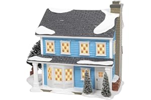 Department 56 Snow Village National Lampoon's Christmas Vacation The Chester House Lit Building, 7.64 Inch, Multicolor
