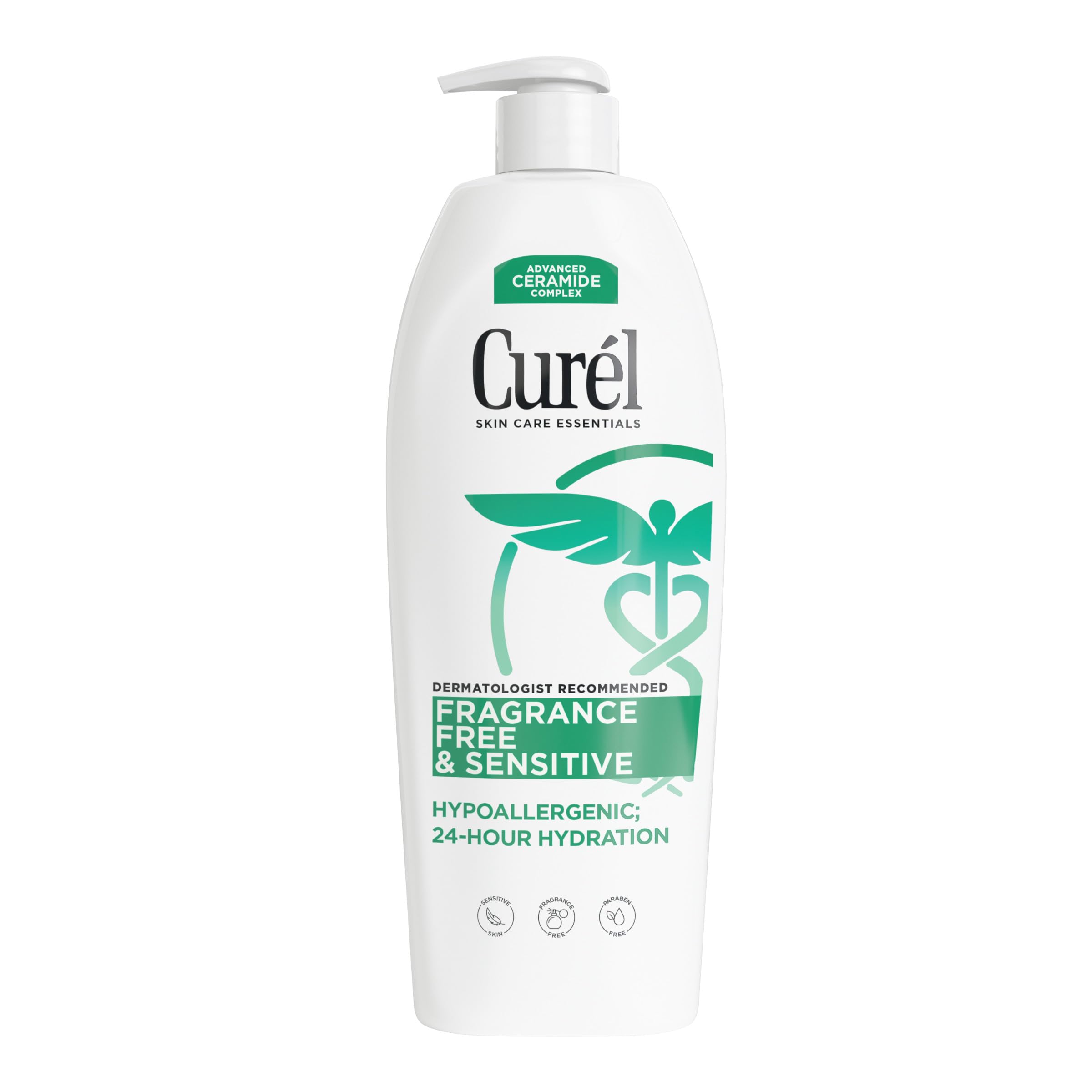 Curel Fragrance Free Lotion, 20 Ounce