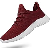 Feethit Mens Slip On Running Shoes Breathable Lightweight Comfortable Fashion Non Slip Sneakers for Men