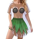 Seizesoul Women's Mesh Sheer Bikini Body Printed Shirt Bathing Suit Cover Up Beach Short Sleeves T-shirt Dress