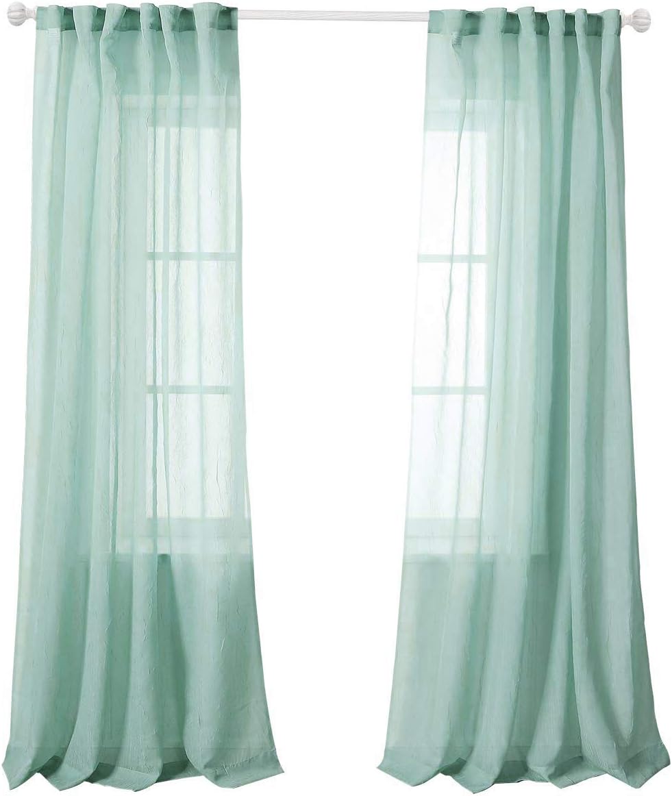 Best Aqua Dining Curtains
