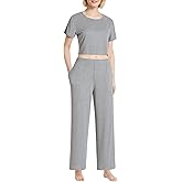 Latuza Women's Petite Lounge Set Petite Length 2 Piece Outfits