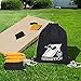 Cornhole Bags Set-Premium All Weather Resistant Duckcloth Corn Hole Bags Set of 8 for Cornhole Bean Bag Toss Games Cornhole Outdoor games -Regulation Size & Weight-Includes Tote Bags