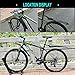 Mokfire Bike Fender Set Quick-release Mountain Bicycle Front Rear Mudguard with Installation Tools