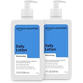 Amazon Essentials Daily Moisturizing Lotion, 12 Fluid Ounces, 2-Pack (Previously Amazon Basics)