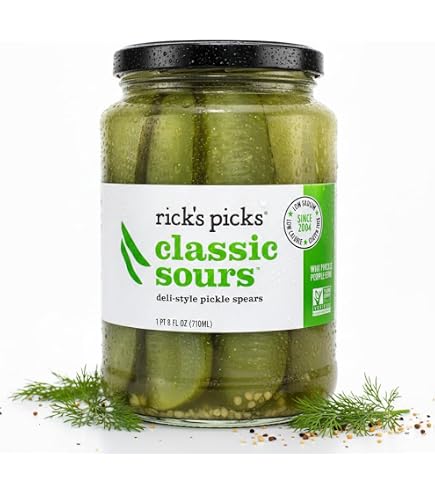 Amazon.com : Rick's Picks Snacking Pickles, Zesty Carrot Sticks