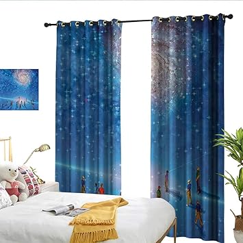 Amazon Com Winfreydecor Constellation Customized Curtains People