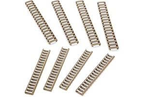 Usoway Tactical Light Picatinny Polymer Soft Rubber Cable Guides Pressure Switch Cable Clips fit for PEQ-15 DBAL M300 M600 Flashlight & Laser Cable Clips