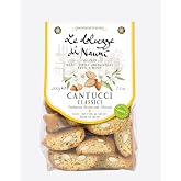 Le Dolcezze di Nanni. Traditional Cantucci Biscotti with Almond. 200g (7.05oz)