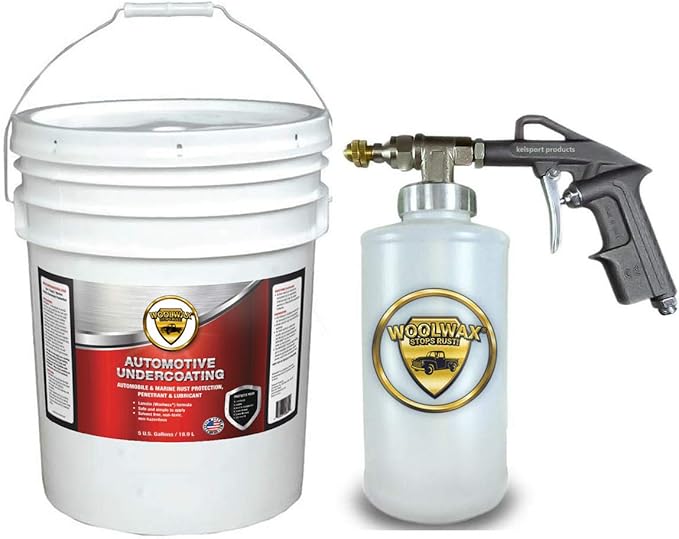 woolwax Lanolin Vehicle undercoating kit 5 Gallon Pail