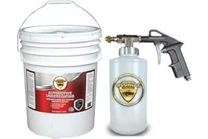 woolwax Lanolin Vehicle undercoating 5 Gallon Pail BLACK w/PRO Spray Applicator & 2 wands.