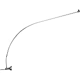 STAS Light Fixture signo 27.56 inches (70 cm) + powerLED 4 watt