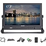 SEETEC P173-9HSD 17.3インチアルミニウムデザイン1920×1080プロブロードキャスト液晶モニター（3G-SDI HDMI AV搭載）YPbPr すべてのレベルのテレビニュース制作、放送室、テレビトラック、その他の分野